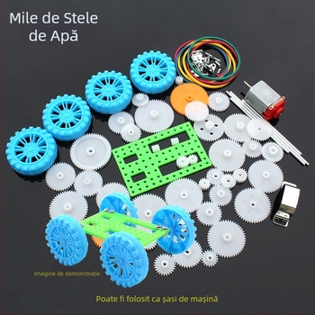 Kit de angrenaje pentru cutia de viteze pentru roboți DIY – 50 piese din plastic Mercury