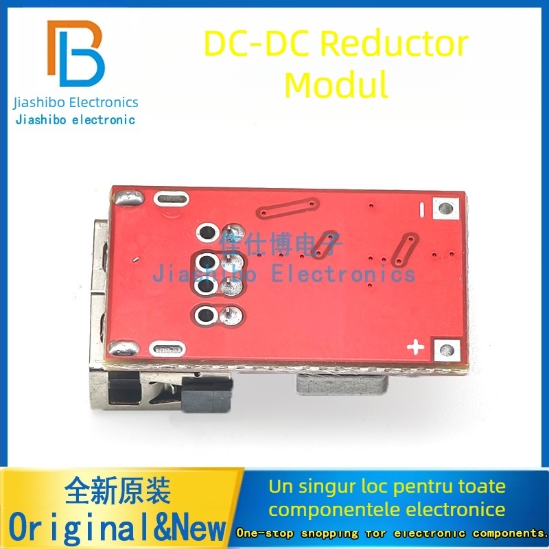 Modul convertor DC-DC buck, eficiență 97,5% (Intrare: 6,3-50V; Ieșire: 5V 3A)