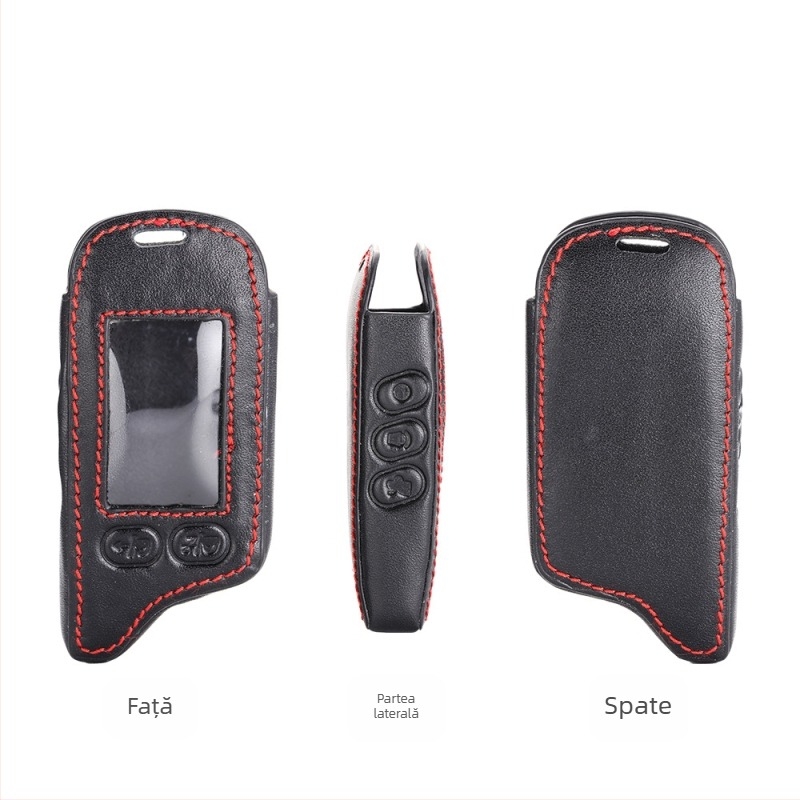 Carcasă de chei din piele cu cataramă pentru Tomahawk TW9030 – Piele naturală; Model TW9030; Domeniu de utilizare TW9030; Greutate 30 g; Protejează și decorează cheile