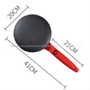 Tigaie electrică pentru clătite și vafe din aluminiu, NY, design modern minimalist, logo OEM, ambalaj 24 buc.