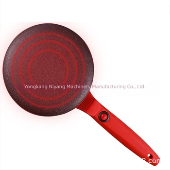 Tigaie electrică pentru clătite și vafe din aluminiu, NY, design modern minimalist, logo OEM, ambalaj 24 buc.