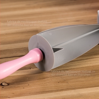 Rulou pentru croissante cu tăietor – instrument DIY pentru aluat, PP