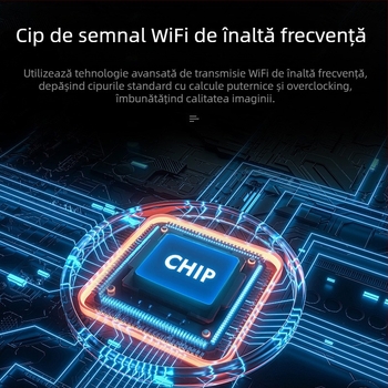 Cameră de supraveghere LED tip bec, fără fir, interior, 1080p, obiectiv 3.6 mm, vedere pe timp de noapte IR 5–30 m