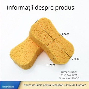 Burete auto din poliester, absorbant la apă, densitate înaltă, modelul 8zlhm, marca Fred