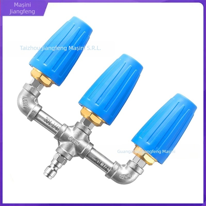 Pistol de apă cu presiune înaltă, duză rotativă cu turbină, cupru pur, Carpenter Peak