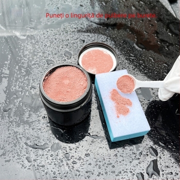 Qinfufu Pulbere pentru îndepărtarea filmului uleios de pe parbrizul frontal al mașinii – formulă oxidativă, prelucrare personalizabilă, valabilitate 3 ani