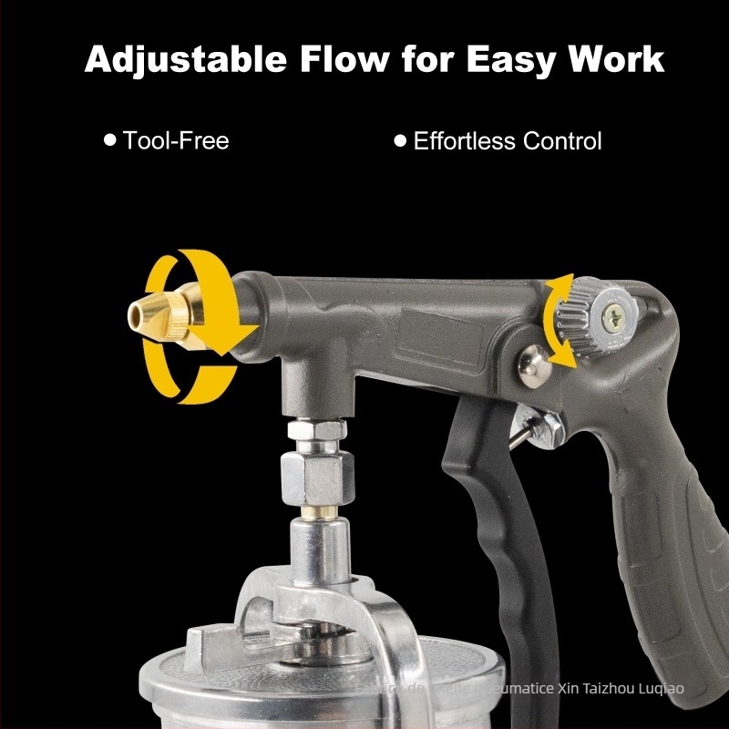 Yuxin pistol de pulverizare cu aspirație DO-15 – pneumatic pentru vopsirea suprafețelor metalice, seria DO-15
