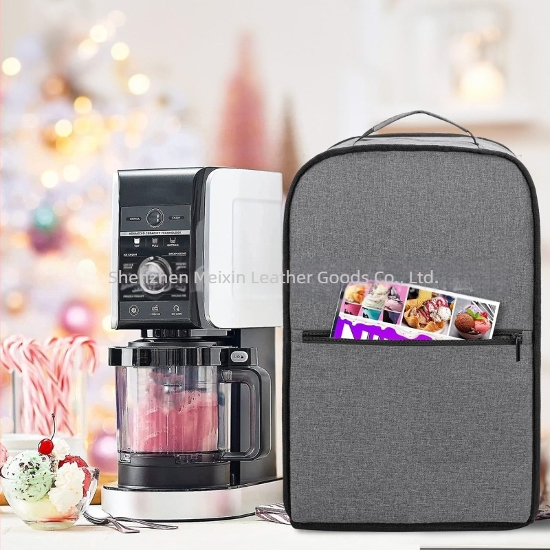 Acoperire de protecție pentru Ninja CREAMi NC501/NC301/NC299AMZ mașină de înghețată, model 8899, material textil, capacitate de încărcare 10 kg, personalizare disponibilă