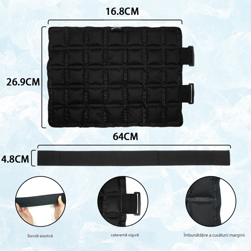 World-Bio pernă de gheață pentru terapie prin încălzire și răcire, material Chunya Spinning, umplutură macromoleculară, procesare personalizabilă