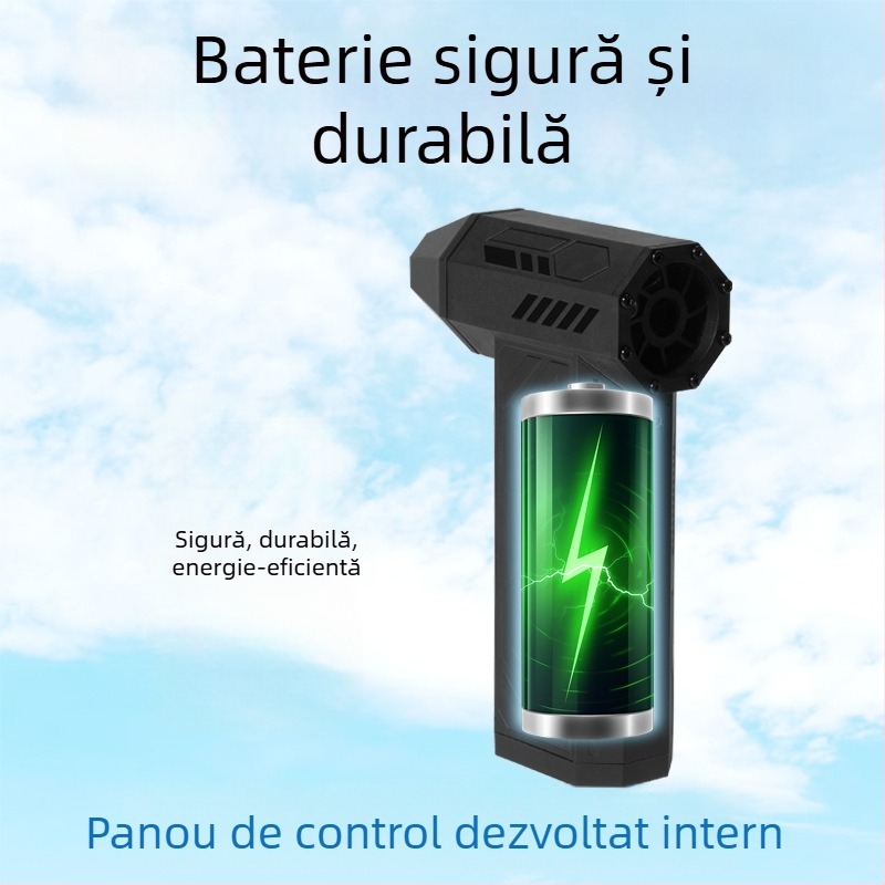 Kemeel WT-009 Pulverizator de praf pentru birou cu uscător de păr, baterie Li‑Ion reîncărcabilă, 12V, fără vid
