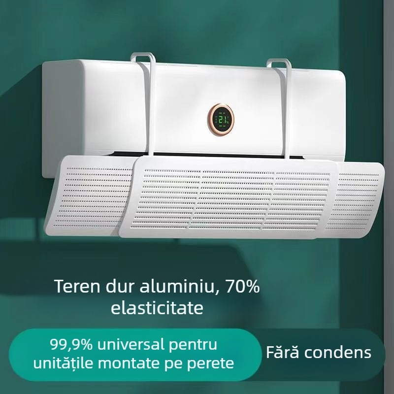 Paravan de aer pentru aer condiționat, design telescopic trei în unu, extensibil, model SY5414