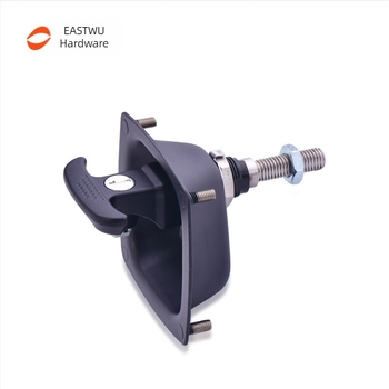 EASTWU 6204 Lacăt pentru cutia de unelte din aliaj de zinc pentru RV și camioane off-road, cu mâner în formă de T și închidere prin compresie rotativă - design modern