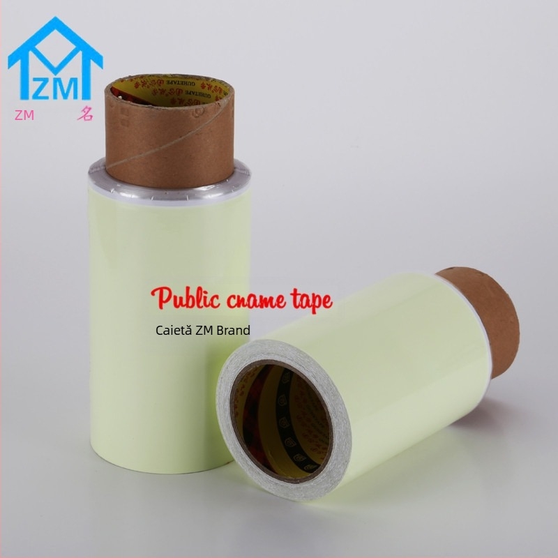 Bandă PET luminoasă de avertizare – intensitate înaltă, grosime 0,17 mm, suport PET, seria Glow Strip pentru ieșiri și scenă