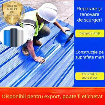 Bandă de etanșare pentru acoperișuri, rol PE stratificat, rezistență la tracțiune: puternică, impermeabilă și rezistentă la umiditate