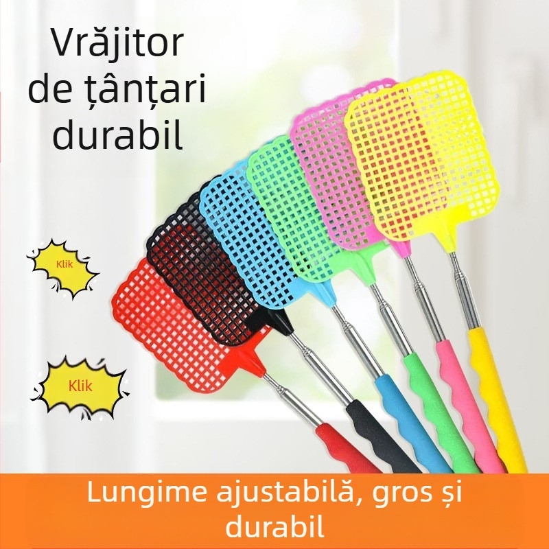 Pușcă telescopic din plastic pentru muște și țânțari, durabilă, stil lux lejer