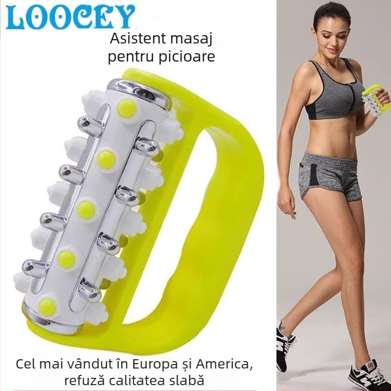 Masaj cu role manual pentru gambe, gât, umeri și talie (Lansat în 2022; Brand: Other; Material: Other)