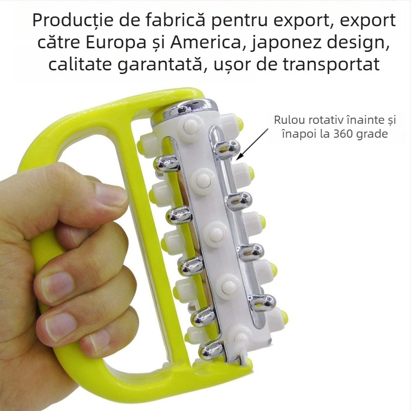 Masaj cu role manual pentru gambe, gât, umeri și talie (Lansat în 2022; Brand: Other; Material: Other)