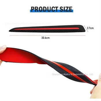 Bandă din silicon pentru bara auto, față și spate, tip bandă de protecție, universal, origine Shenzhen, model Bumper bumper strip