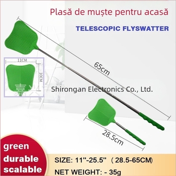 Fly Swatter în formă de banană cu tijă telescopică, set de 5 bucăți (Model LAN-5503)