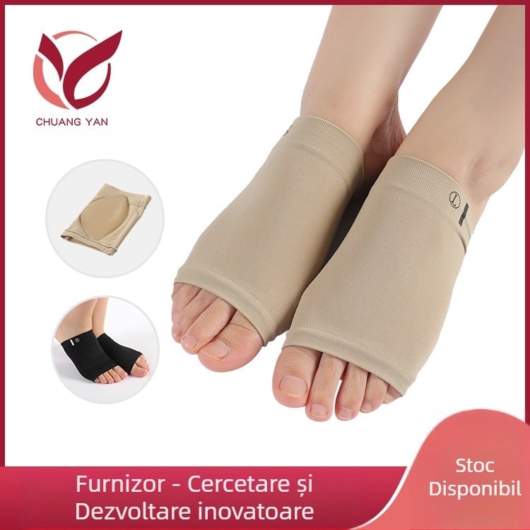 Talpă interioară pentru susținerea arcului și corectarea piciorului plat, Material SEBS + bumbac + elastan, Model CY-116-17, Potrivit pentru încălțăminte sport și casual, Brand Chuangyan Daily, Sezoane: iarnă, primăvară, toamnă