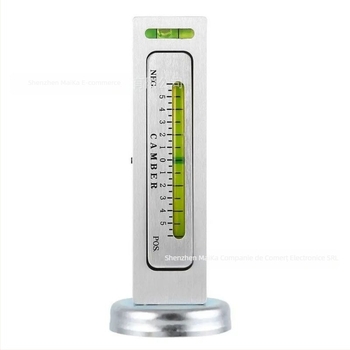Instrument de poziționare pentru patru roți cu nivel magnetic, model orizontal, compatibil universal, precizie 99%