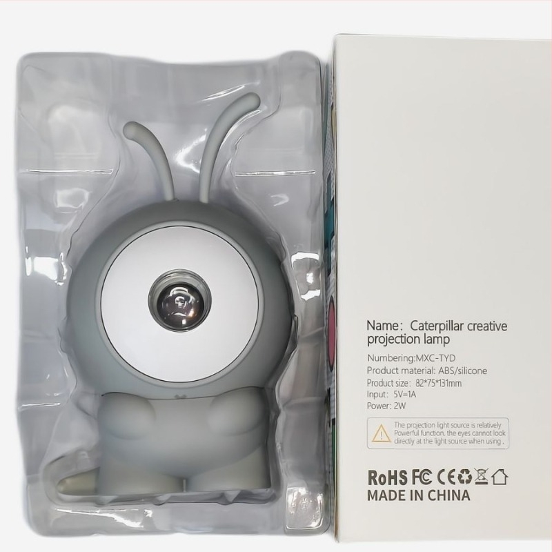 Lampa de proiecție pentru copii cu cerul înstelat și galaxie, alimentată cu baterii, lumina de noapte fără control inteligent