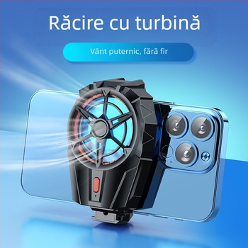 Răcitor cu clip pe spate X52/X52A, compatibil Android și iPhone, alimentare USB 5V, corp ABS, interfață USB