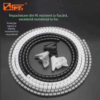 SMT/Three Fort Bobbin Organizator de Cablu pentru Înfășurarea Firelor – Model Bobbin, 1 Nucleu Optic