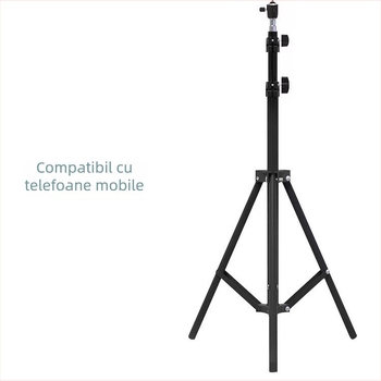 Suport de podea pentru telefon mobil pentru streaming live, model L21, pliabil și reglabil, marca Lei Yu, suport de personalizare