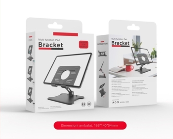 Vono Star K605 suport pliabil pentru tablete, compatibil cu iPad și iPhone, greutate 166 g