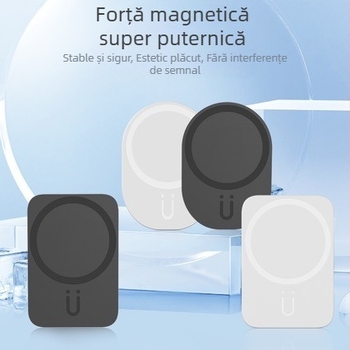 Suport magnetic pentru telefon auto, încărcare wireless 15W, încărcare PD, compatibil universal, compact și portabil