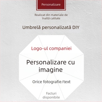 Umbrelă auto telescopică pentru umbrea geamului, material țesătură titan-argintiu, posibilitate imprimare logo, compatibil universal (Toyota)