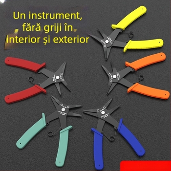 Clește circlip Maibu – cu dublă utilizare, interne/externe, cap 25 mm, unghi cap 45°, greutate 108 g, instrument unic, elasticitate de lungă durată