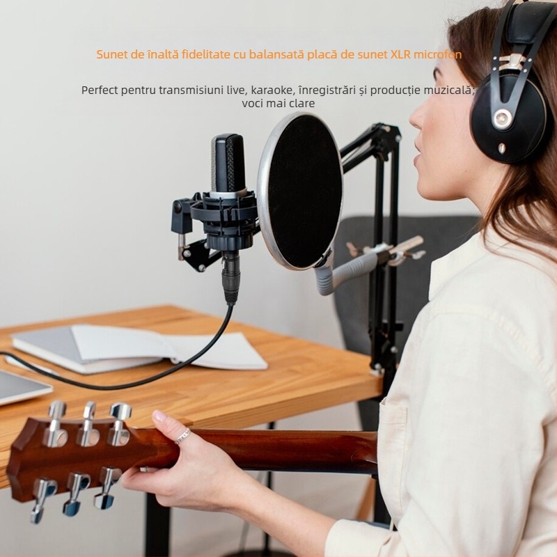 GM cablu audio XLR, conductor din cupru, miez din cupru gol, ROHS