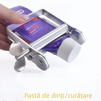 Stoarcător de pastă din aliaj de aluminiu – pentru pastă de păr, pastă de dinți, pastă de vopsire și pastă de curățare facială