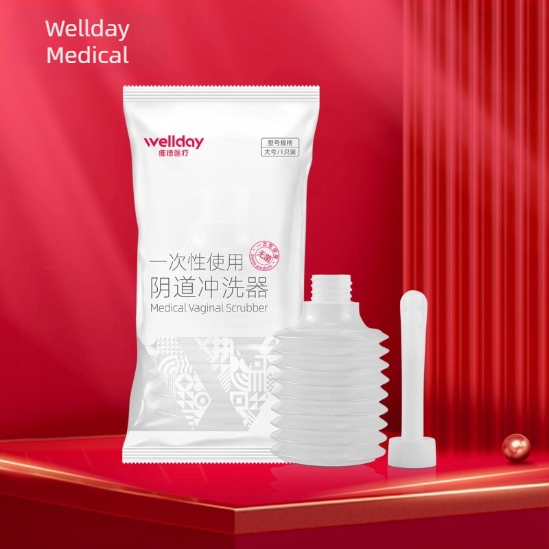 Irigator vaginal - de unică folosință, material polietilenă, capacitate 180 ml, marcă WELLDAY/Vader Medical