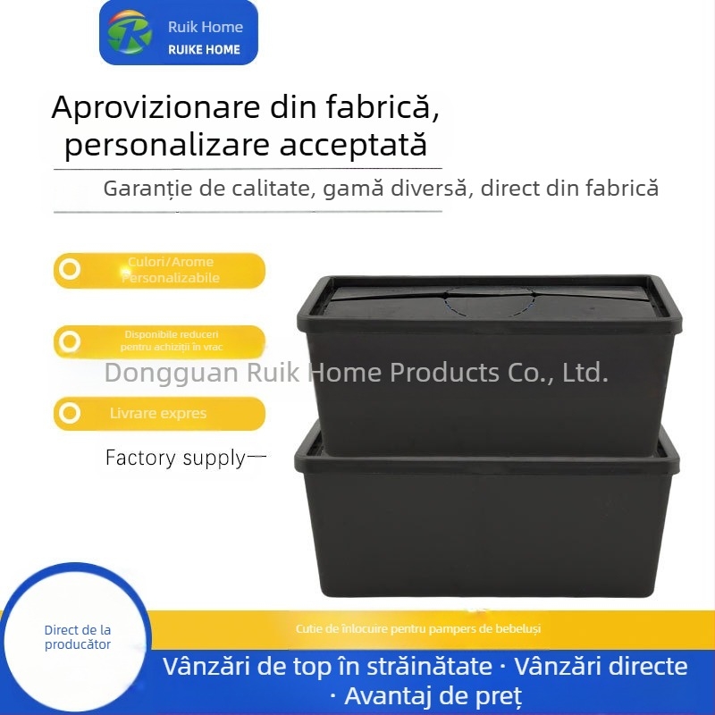 Set de înlocuire pentru coșul de scutece cu 90 de pungi, compatibil cu Genie Easy Roll