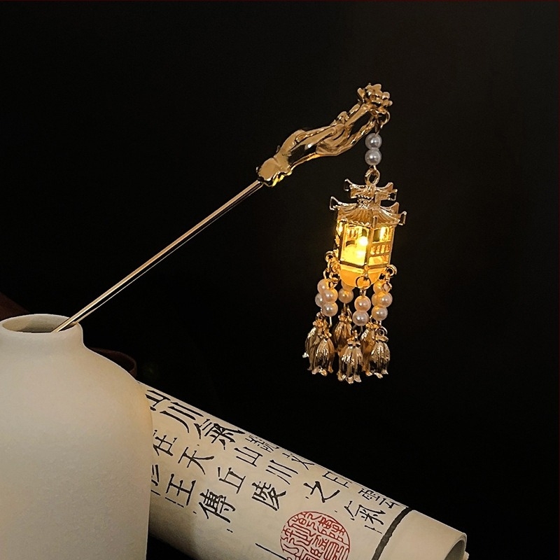 Ornament pentru păr Hanfu, aliaj antic, lucrat manual, personalizabil