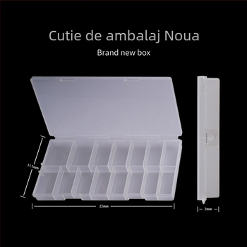 Chaoyan Beauty formă de extensie a unghiilor – ultra-subțire, în formă de migdală, transparentă și reutilizabilă