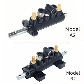 Accesorii pentru demontarea anvelopelor auto: valve pneumatice, pedala de comutare, ventile cinci cai și controler de cilindru; HengLianQiBao; presiune de lucru 0.8-1.0 MPa