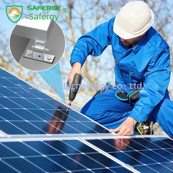 Suport reglabil pentru piciorul frontal din aliaj de aluminiu, set de 2 piese, cu garnitură din cauciuc; Greutate 0.55 kg; Standard AS/NZS1170.2; Oxidare anodică mică