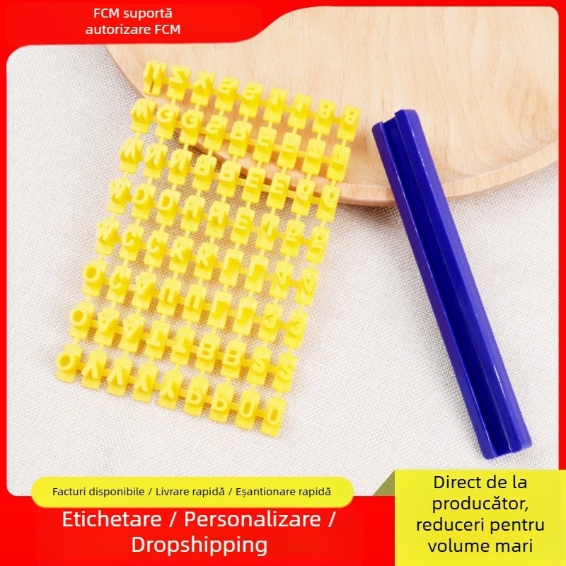 Forma pentru biscuiți – formă neregulată, material PP, brand Star couplet, serie Cookie Cutter, ambalaj OPP