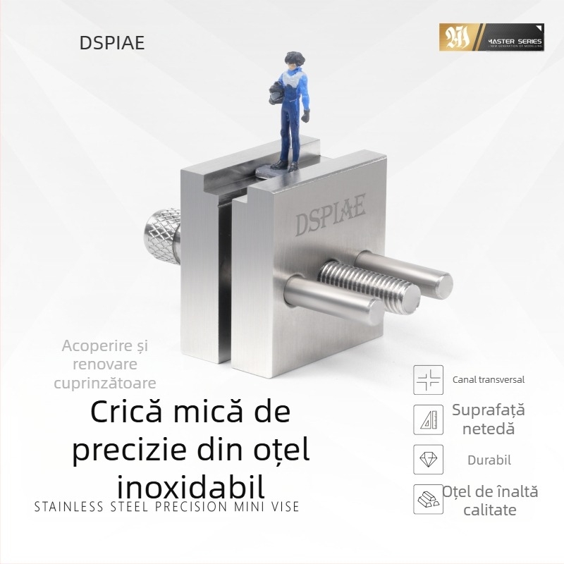 Mini clește de prindere din oțel inoxidabil AT-MV, precizie înaltă, instrument manual de prindere