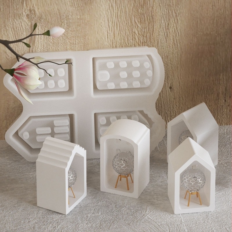 Formă din silicon pentru DIY — decor de casă în stil european, formă neregulată, matriță de copt