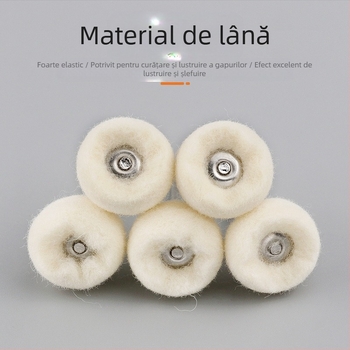 Journalists Back Velvet Cap de șlefuire din lână cu mărgele de jad și filț de pin