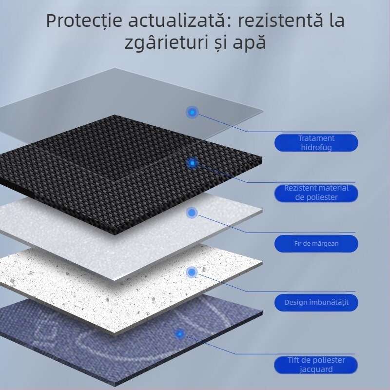 SWICKY Geantă de umăr pentru bărbați — stil de drum de afaceri, Material poliester, Căptușeală poliester, Model solid