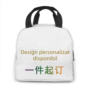 Geantă de prânz izolată portabilă — material Oxford, capacitate mare, pliabilă, lansată în 2024