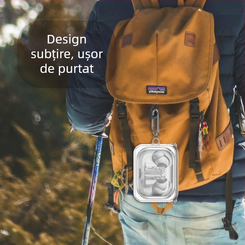 Husă TPU pentru Nothing Ear(A) căști Bluetooth — carcasă rigidă, anti-cadere, rezistentă la praf, portabilă, turnată prin injecție, personalizabilă