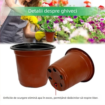 Tavă plastică pentru răsaduri, tip podea, pentru grădină de acasă