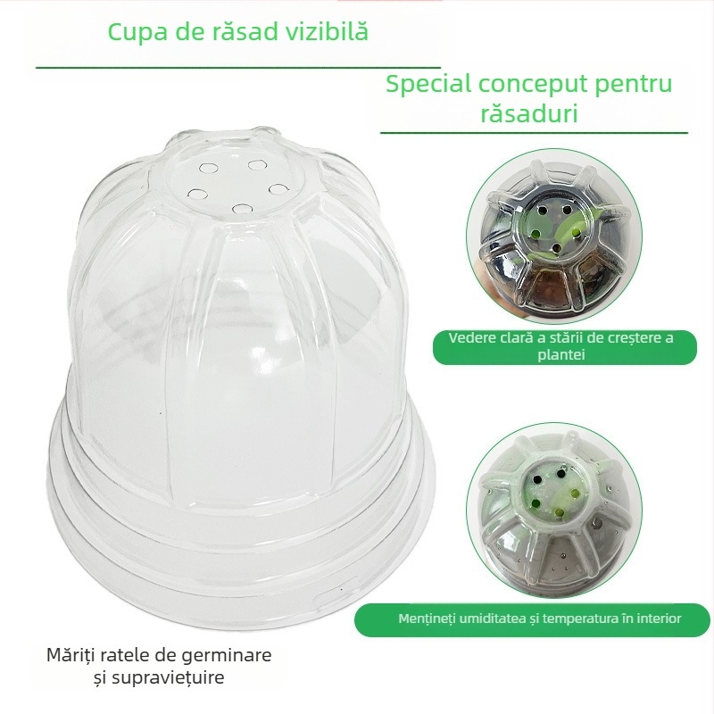 Tavă plastică pentru răsaduri, tip podea, pentru grădină de acasă